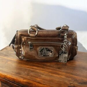 Genna De Rossi metallic gloss purse